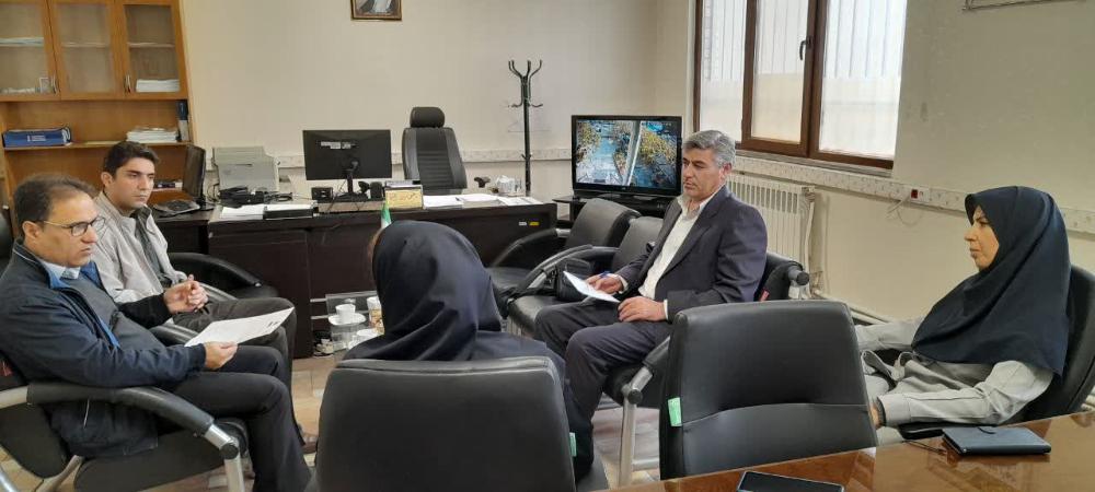 جلسه مشترک دفتر استانداردسازی دانشگاه با اداره استاندارد شهرستان مراغه